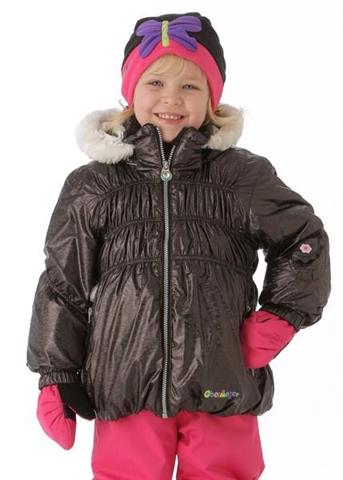 'Girls Sheer Bliss Jacket (Slate)