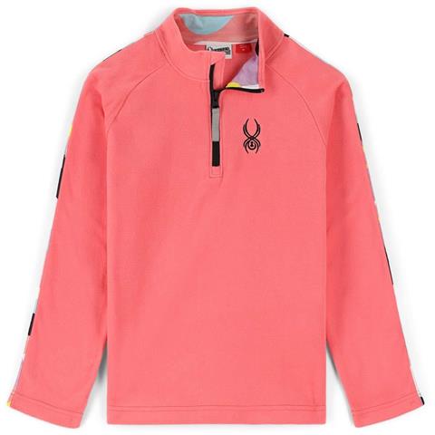 Youth Speed Fleece Zip T-Neck