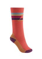 Youth Emblem Midweight Sock - Georgia Peach (22) - Burton Youth Emblem Midweight Sock - winterkids.mom                                                                                                   