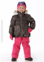 'Girls Sheer Bliss Jacket (Slate) - Alt. View                                                                                                                                             