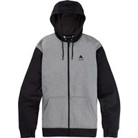Men's Oak Full-Zip Hoodie - Gray Heather / True Black - Men's Oak Full-Zip Hoodie                                                                                                                             