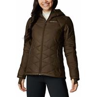 Women's Heavenly Hooded Jacket - Olive Green -                                                                                                                                                       