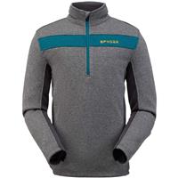 Men's Encore Half Zip Fleece Jacket - Ebony