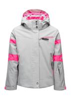 Girls Podium Jacket - Silver - Spyder Girls Podium Jacket - winterkids.mom                                                                                                           