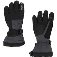 Boys Overweb Ski Glove - Ebony