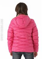 Girls Timeless Down Jacket (Girlfriend/Sharp Lime) - Spyder Girls Timeless Down Jacket (Girlfriend/Sharp Lime) Back                                                                                        