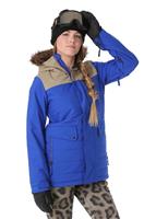 Women's Authentic Runway Insulated Jacket - Cobalt Colorblock - 686 Womens Authentic Runway Insulated Jacket - WinterWomen.com                                                                                        