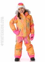 Bitsy Lola Jacket - Morning Sky Bryte B-Gum Print / Bryte Bubblegum - Spyder Bitsy Lola Jacket - winterkids.mom                                                                                                             