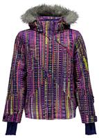 Girls Lola Jacket - Harmony Acid Print / Bryte Bubblegum - Spyder Girls Lola Jacket - winterkids.mom                                                                                                             