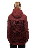 Women's Phoenix Insulated Jacket - Rusty Red Melange Sublimation - 686 Womens Phoenix Insulated Jacket - WinterWomen.com                                                                                                 