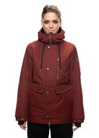 Women's Phoenix Insulated Jacket - Rusty Red Melange Sublimation - 686 Womens Phoenix Insulated Jacket - WinterWomen.com                                                                                                 