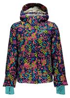 Girls Lola Jacket - Frontier Large Ditz Print - Spyder Girls Lola Jacket - winterkids.mom                                                                                                             