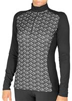 Women's Mec Print Zip-T
