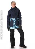 Women's Sycamore Jacket - Navy / Tie Dye - Nikita Womens Sycamore Jacket - WinterWomen.com                                                                                                       