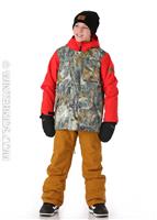 Boys Ridge Youth Jacket - Grape Leaf / Tanenbaum - Quiksilver Boys Ridge Youth Jacket - winterkids.mom                                                                                                   
