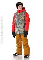 Boys Ridge Youth Jacket - Grape Leaf / Tanenbaum - Quiksilver Boys Ridge Youth Jacket - winterkids.mom                                                                                                   