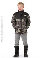 Boys Reversible Mount Chimborazo Jacket - New Taupe Green Camo Print - The North Face Boys Reversible Mount Chimborazo Jacket - winterkids.mom