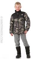 Boys Reversible Mount Chimborazo Jacket - New Taupe Green Camo Print - The North Face Boys Reversible Mount Chimborazo Jacket - winterkids.mom