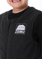 Boys Insulated Everest Snow Bib Pant - Black - Zemu Youth Insulated Snow Everest Bib Pant - winterkids.mom                                                                                           