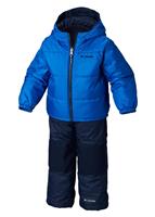 Toddler Double Flake Set - Super Blue / Collegiate Navy - Columbia Toddler Double Flake Set - winterkids.mom                                                                                                    