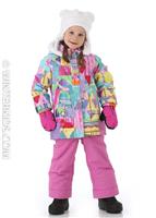Toddler Girls Pop Star Jacket - Candy-Land (19153) - Obermeyer Toddler Girls Pop Star Jacket - winterkids.mom                                                                                              