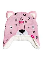 Toddler Leopard Beanie - Prism Pink - Roxy Toddler Leopard Beanie - winterkids.mom                                                                                                          