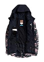 Stated Jacket - True Black Poppy - Roxy Stated Jacket - WinterWomen.com                                                                                                                  