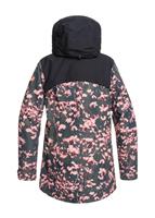 Stated Jacket - True Black Poppy - Roxy Stated Jacket - WinterWomen.com                                                                                                                  