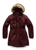 Women's Downtown Parka - Deep Garnet Red - The North Face Womens Downtown Parka - WinterWomen.com                                                                                                