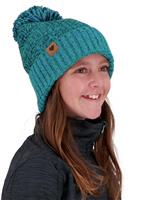 Girls Albany Pom Beanie - Off Tropic (20063) - Obermeyer Girls Albany Pom Beanie - winterkids.mom                                                                                                    