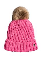 Blizzard Girl Beanie - Shocking Pink (MJY0) - Roxy Blizzard Girl Beanie - winterkids.mom                                                                                                            