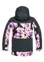 Presence Parka Girl Jacket - True Black Jorja (KVJ3) - Roxy Presence Parka Girl Jacket - WninterKids.com                                                                                                     