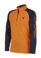Boys Retro Zip T-Neck