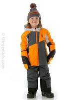 Toddler Ambush Jacket - Novelty Gray - Spyder Toddler Boys Ambush Jacket - winterkids.mom                                                                                                    