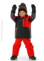 Toddler Boys Challenger Jacket - Black - Spyder Toddler Boys Challenger Jacket - winterkids.mom                                                                                                