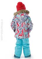 Toddler Girls Lola Jacket - Marbled - Spyder Toddler Girls Lola Jacket - winterkids.mom                                                                                                     