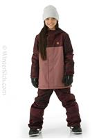 Girls Sass'n'Frass Insulated Jacket - Acid Merlot - Volcom Girls Sass'n'Frass Insulated Jacket - winterkids.mom                                                                                           