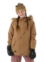 Girls So Minty Insulated Jacket - Coffee - Volcom Girls So Minty Insulated Jacket - winterkids.mom                                                                                               