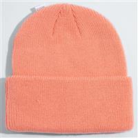 Headwear Wayne Beanie - Classic Cuffed Knit Winter Hat - Dirty Apricot