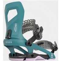 Women's Brass Snowboard Binding - Teal