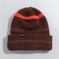 Vista Beanie - Brown / Orange