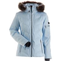 Women's Cervinia Faux Fur Parka - Ice Blue -                                                                                                                                                       