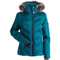 Women's Cervinia Faux Fur Parka - Emerald -                                                                                                                                                       