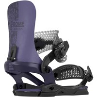 Women's Brass AW AsymWrap Snowboard Bindings - Purple Haze