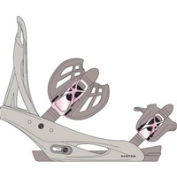 Women's Citizen Re:Flex Snowboard Bindings - Chinchilla Gray