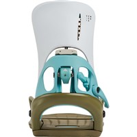 Men's Step On Genesis Snowboard Bindings - White / Dried Moss