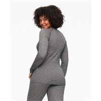 Women's Voss Cashmere Mix Long Sleeve - Dgrey