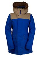 Women's Authentic Runway Insulated Jacket - Cobalt Colorblock - 686 Womens Authentic Runway Insulated Jacket - WinterWomen.com                                                                                        