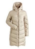 Jordan Long Down Coat - Champagne - Nils Jordan Long Down Coat - WinterWomen.com                                                                                                          