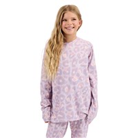 Big Kid's Evolver Base Layer Crewneck - Ocelot Dusk
